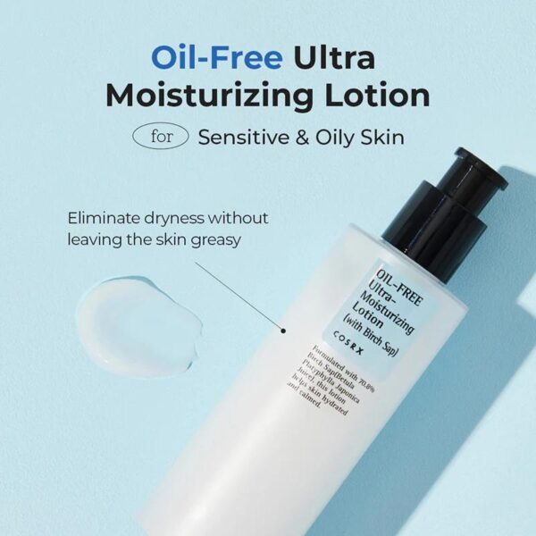 COSRX Oil Free Ultra Moisturizing Lotion Ενυδατική Λοσιόν Ιδανική για Λιπαρό Δέρμα 100ml