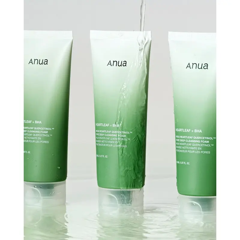 ANUA Heartleaf Quercetionl Pore Deep Cleansing Foam shinemeup