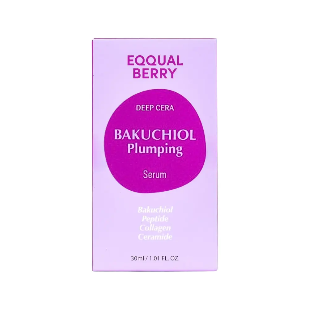 EQQUALBERRY Deep Cera Bakuchiol Plumping Serum 30ml ορός με bakuchiol και ceramides