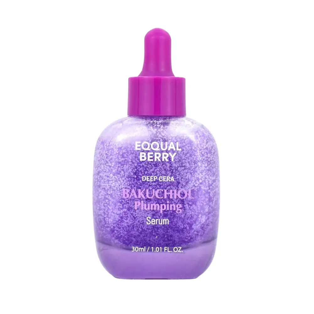 Αντιγηραντικός ορός EQQUALBERRY με bakuchiol για λεία και ενυδατωμένη επιδερμίδα