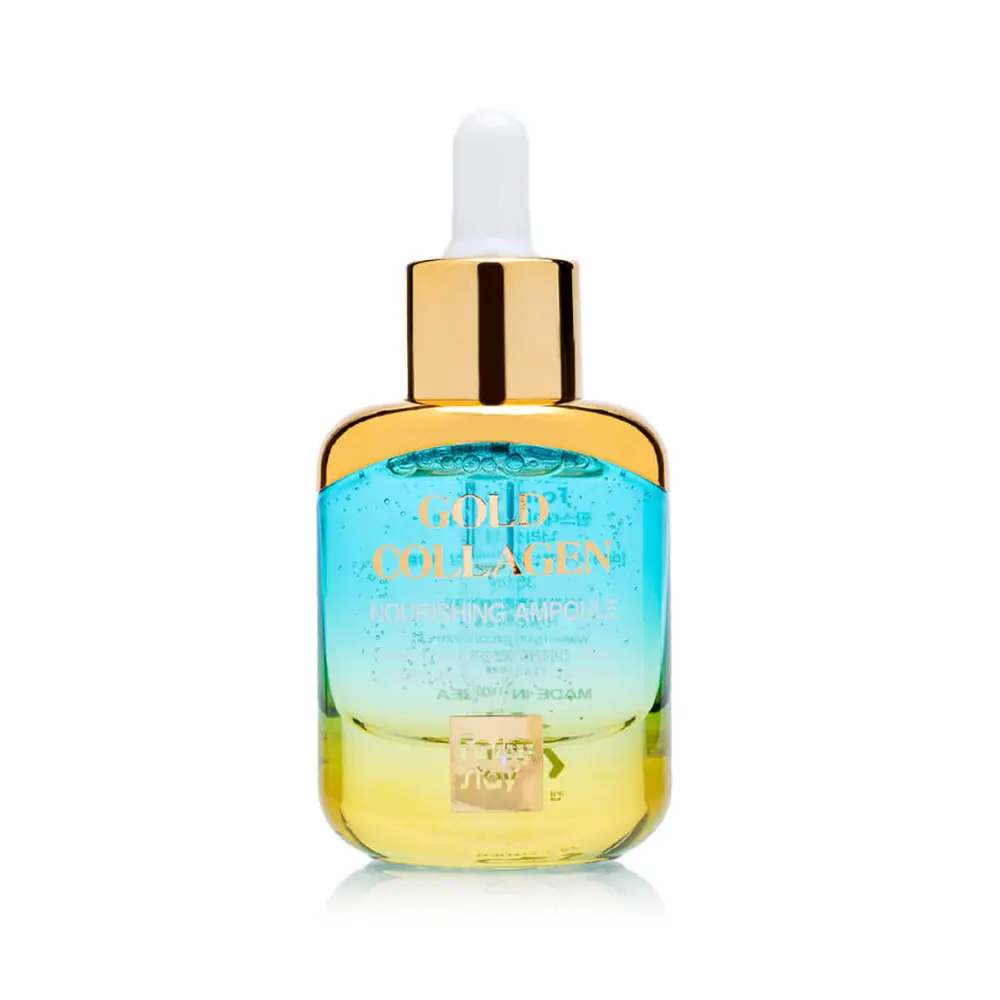 FarmStay Gold Collagen Nourishing Ampoule 35 ml – αντιγηραντικός ορός με χρυσό και κολλαγόνο