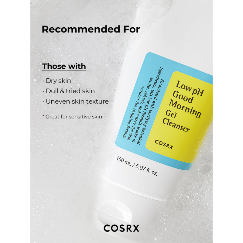 COSRX Low pH Good Morning Καθαριστικό Προσώπου 150ml