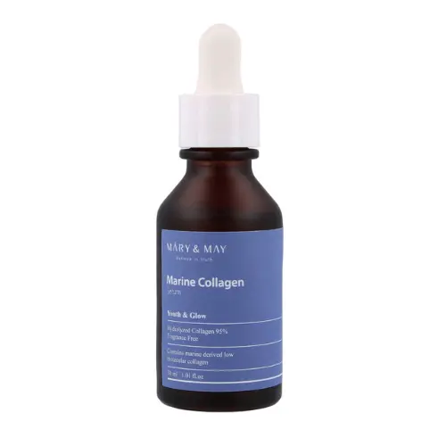 MARY & MAY Marine Collagen Serum 30ml για ελαστικότητα και ενυδάτωση
