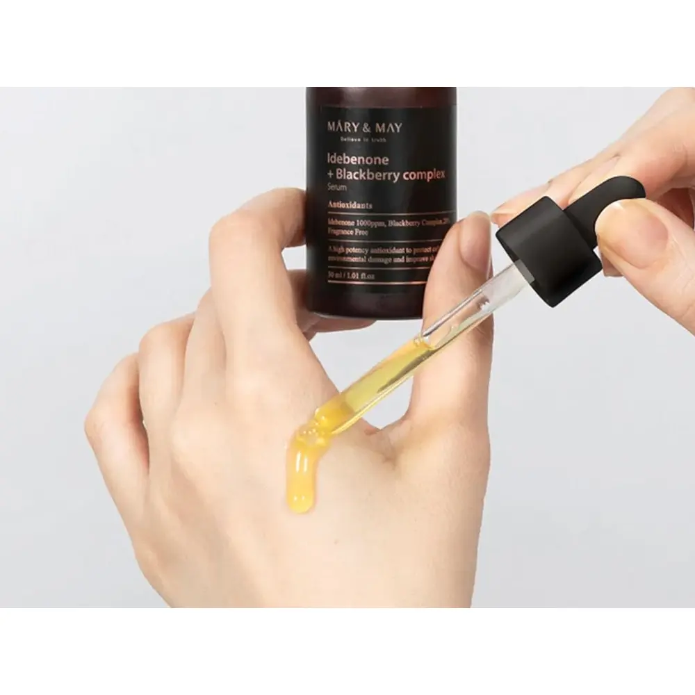MARY & MAY Idebenone Blackberry Complex Serum 30ml - Image 6