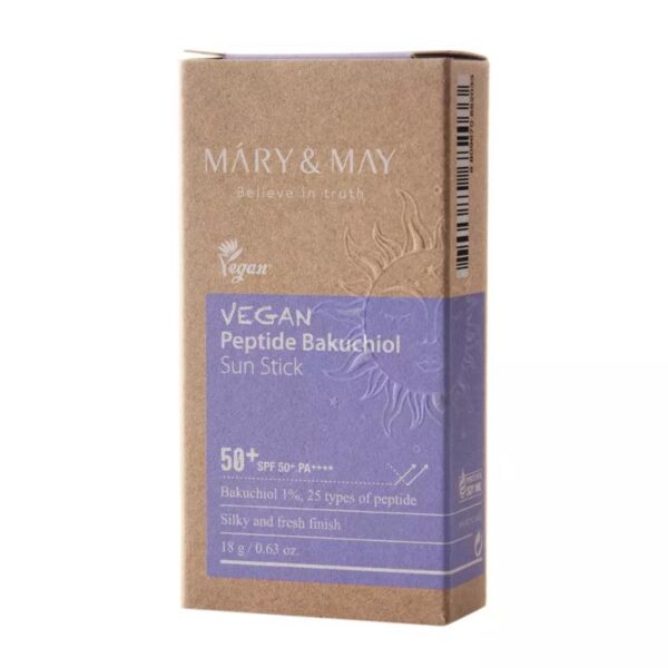 MARY&MAY Vegan Peptide Bakuchiol Sun Stick SPF50 18gr