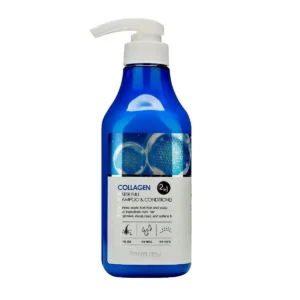 Farmstay Collagen Aqua Full Shampoo & Conditioner 530ml