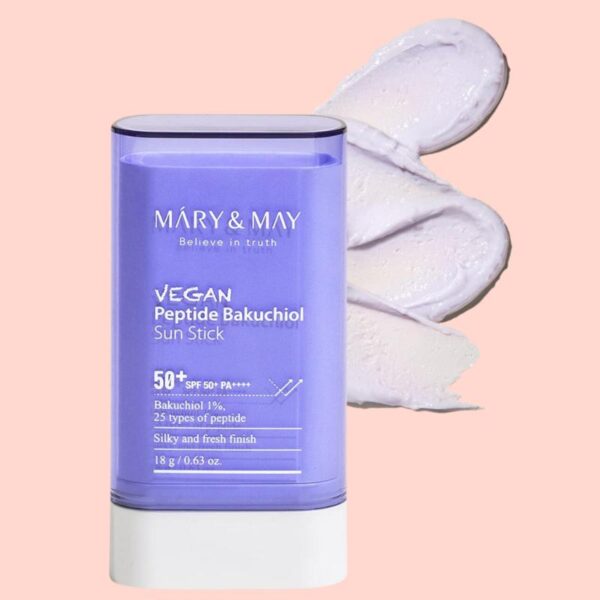 MARY&MAY Vegan Peptide Bakuchiol Sun Stick SPF50 18gr