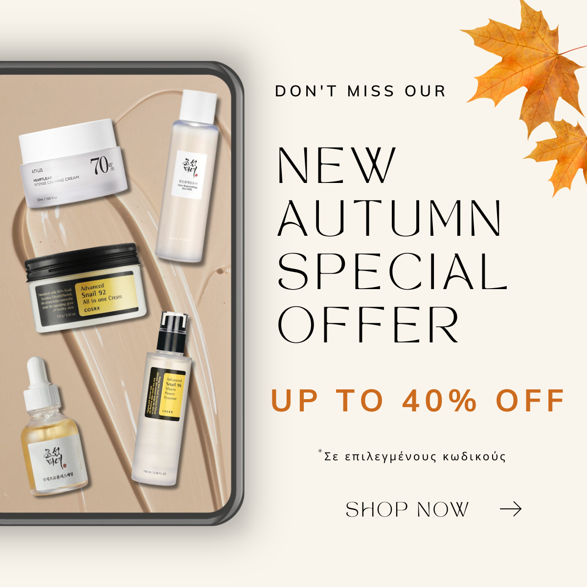 new autumn special offer new autumn special offer