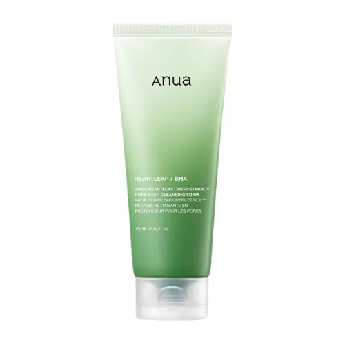 ANUA Heartleaf Quercetionl Pore Deep Cleansing Foam new shinemeup