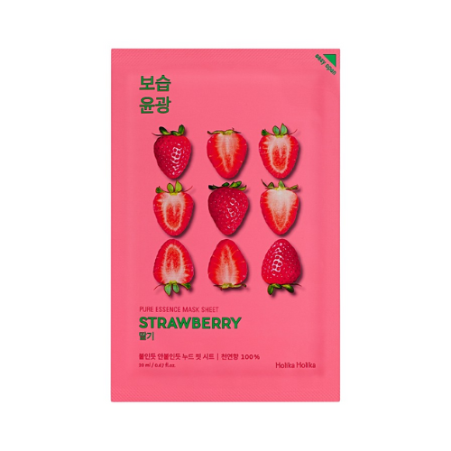 HOLIKA HOLIKA Pure Essence Mask Sheet – Strawberry